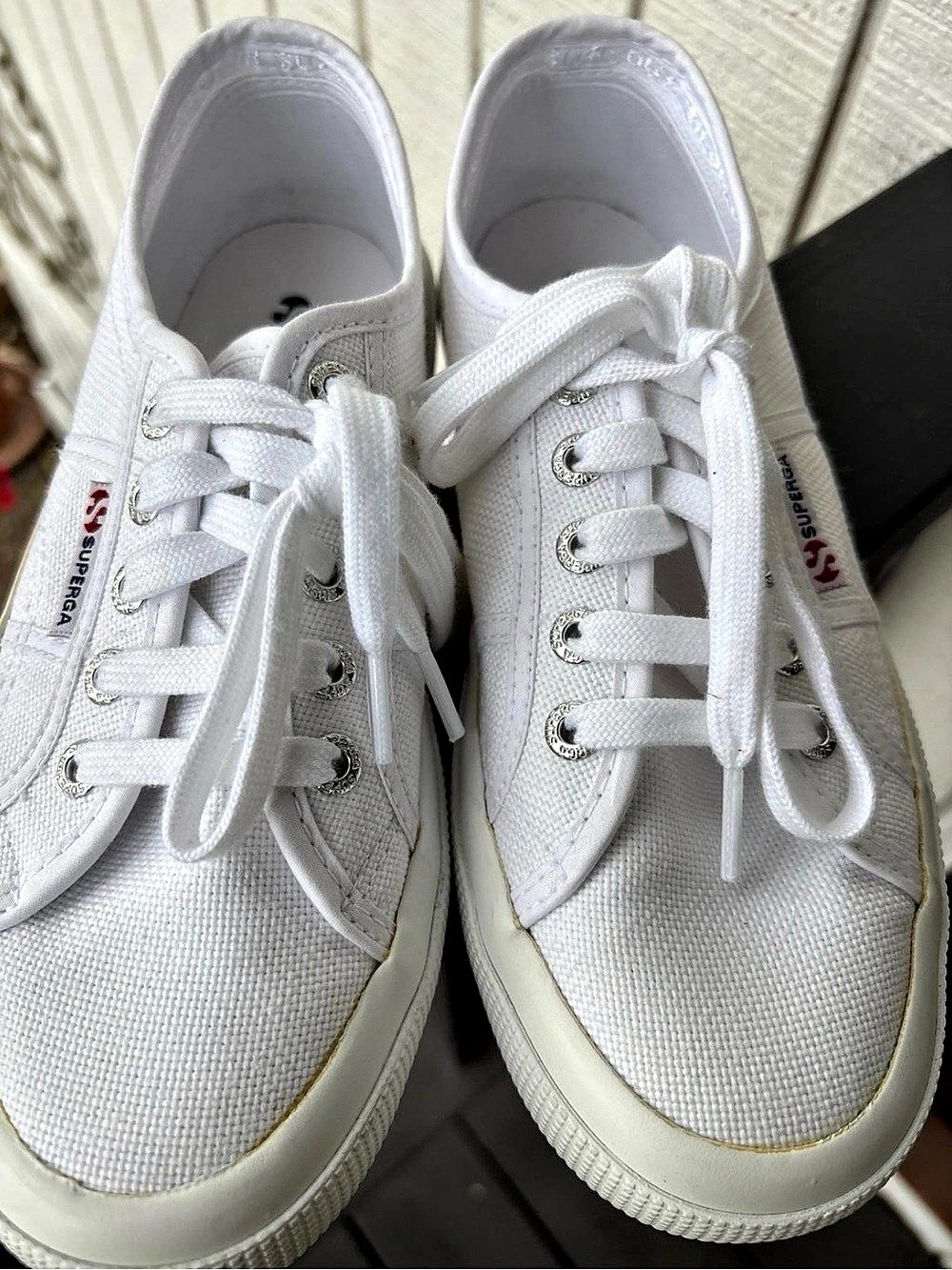 Superga Cotu Classic White Sneakers